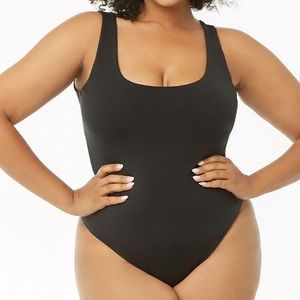 Black Thong Bodysuit